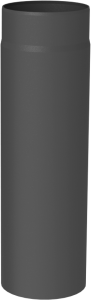 Rura przedłużająca Ø 160 dł. 500mm; kolor czarny