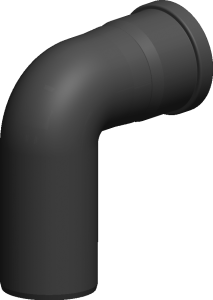 Kolano PP 87°  Ø 80