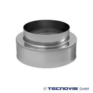 Zakończenie wylotu rury dwuściennej Ø 180/230, 0,4 mm