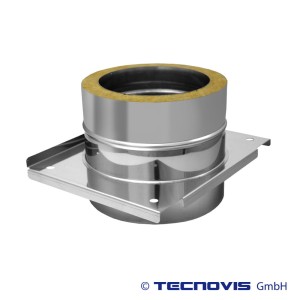 Płyta fundamentowa dla wsporników pośrednich ϕ 160/210, 0,8 mm 