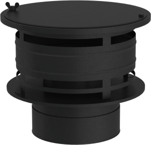 Nasada kominowa z osłoną przeciw wietrzną ϕ 180/230