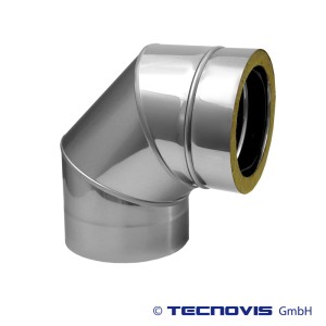 Kolano izolowane 90 st. ϕ 200/250, 0,4 mm