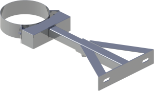 Wspornik ścienny regulowany 250-350 mm, ϕ 250 mm