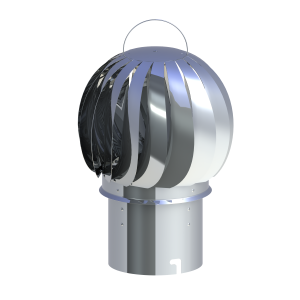Nasada obrotowa kula, nierdzewna Hurrican ϕ 150