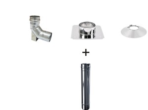 Wkład do kotła kondensacyjnego fi 60/1 rura