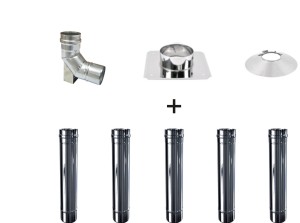 Wkład do kotła kondensacyjnego fi 60/5 rur