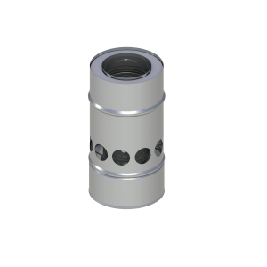 Rura fi80*125 mm z poborem powietrza